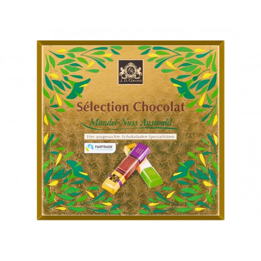 Almond Selection Chocolate "J.D Gross", 200 g