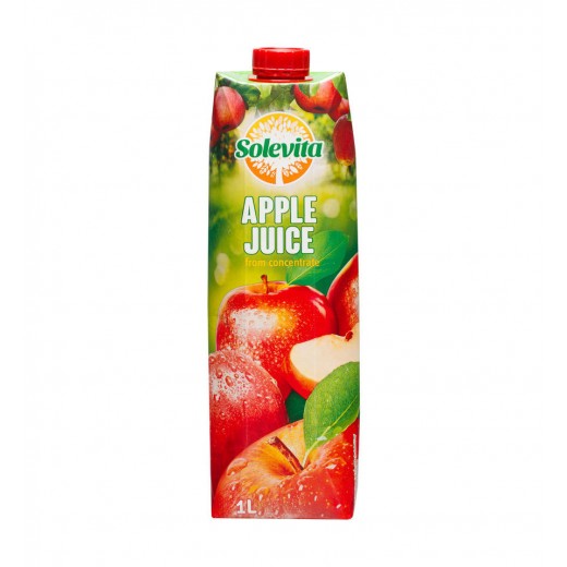 100% apple juice "Solevita", 1L