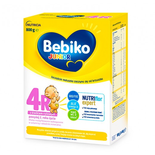 Baby formula with rice gruel Bebiko Junior 4R, 800 g
