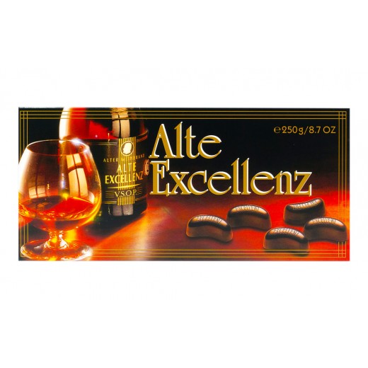 Chocolates with cognac "Alte Excellenz", 250 g