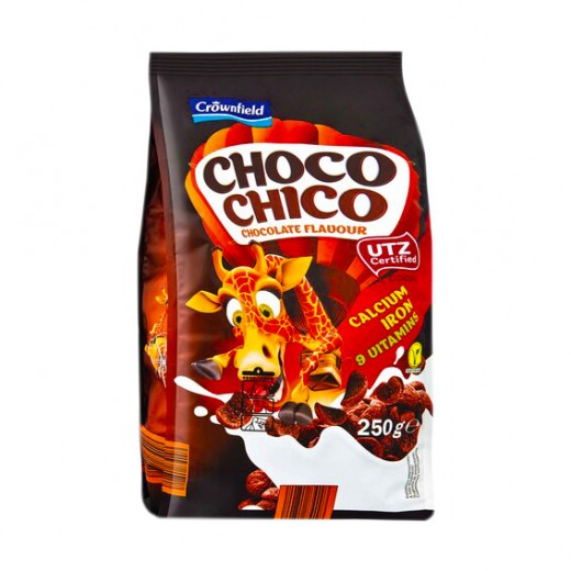 Breakfast cereals with chocolate "Crownfield" Choco Chico, 250 g