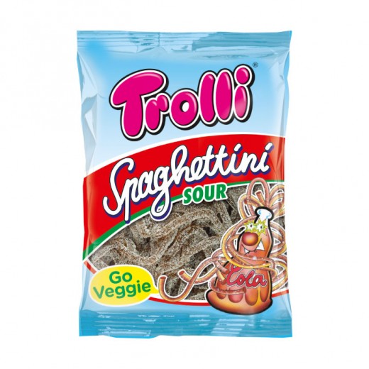 Jelly spaghettini "Trolli" sour cola, 225 g
