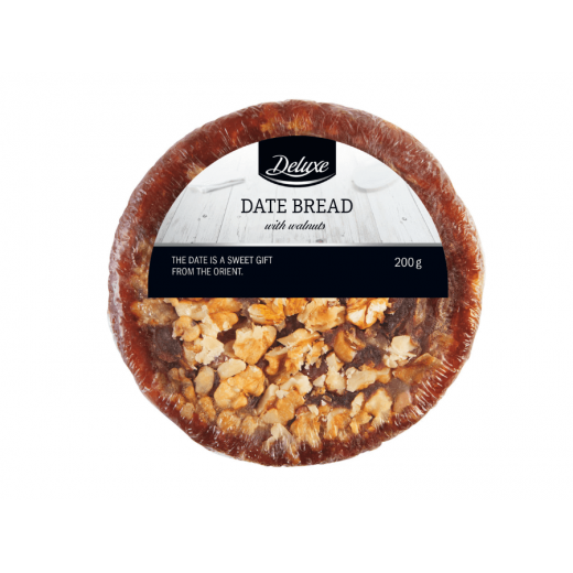 Date bread with walnuts "Deluxe", 200 g