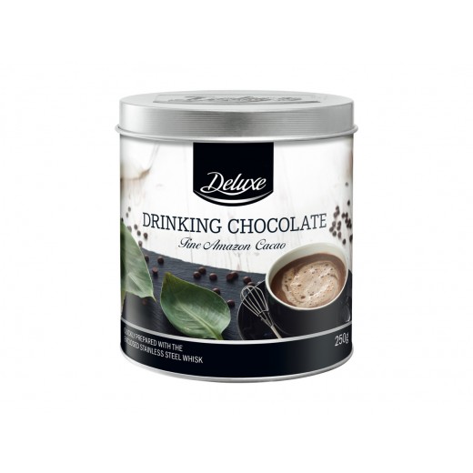 Drinking chocolate from fine Amazon cacao "Deluxe", 250 g
