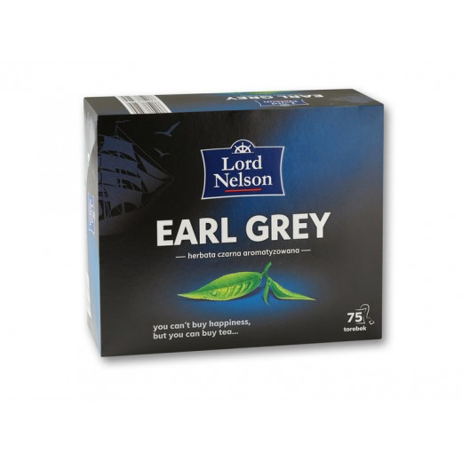 Earl Grey black tea "Lord Nelson", 75 pcs