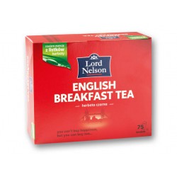 English breakfast black tea "Lord Nelson", 75 pcs