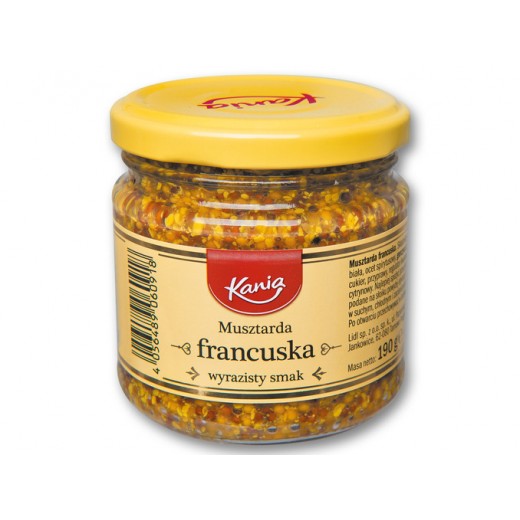 French mustard "Kania", 190 g