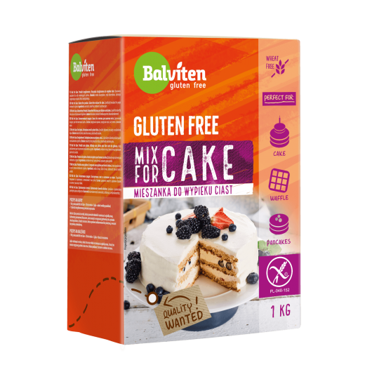 Gluten free flour mix for cake "Balviten", 1 kg