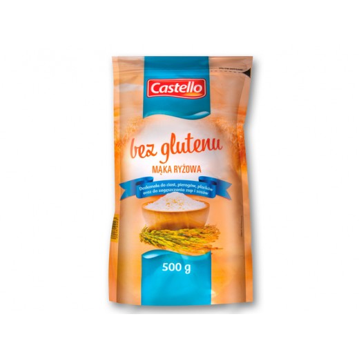 Gluten free rice flour "Castello", 500 g