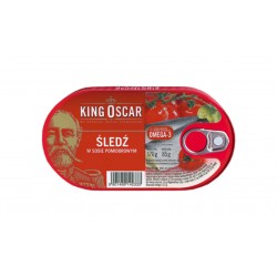 Herring in tomato sauce "King Oscar", 170 g