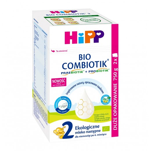 Hipp Stage 2 infant milk formula BIO Combiotic, 750 g