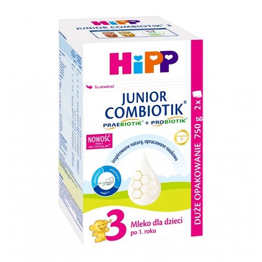 Hipp Stage 3 Junior milk formula BIO Combiotic, 750 g