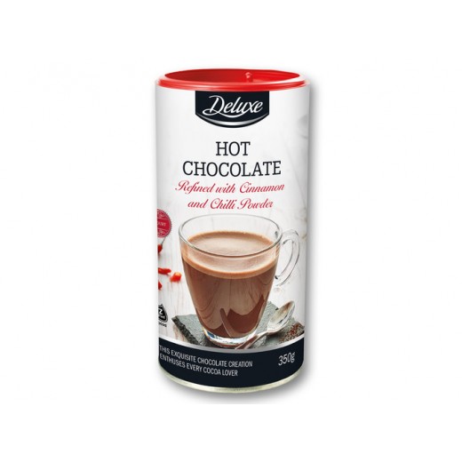 Hot chocolate refined with cinnamon & chili powder "Deluxe", 350 g