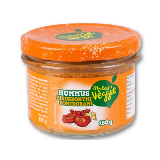 Hummus with dried tomatoes "my best veggie", 180 g