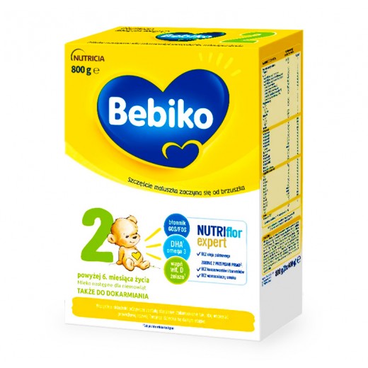 Baby milk Bebiko 2 Nutriflor expert, 800 g