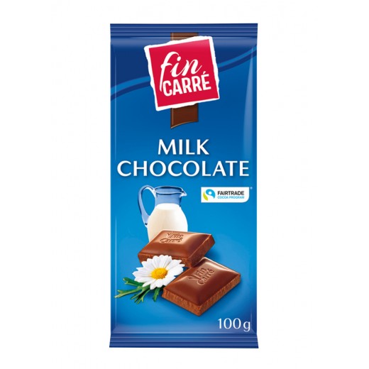 Milk chocolate "Fin Carre", 100 g