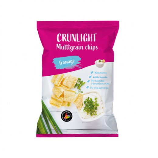 Multigrain chips with cheese “Crunlight”, 70 g