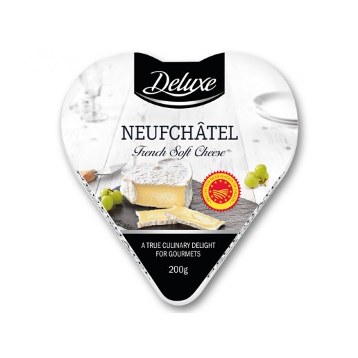 Neufchâtel soft cheese "Deluxe", 200 g