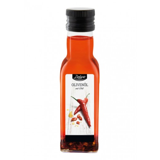 Extra virgin olive oil with chili "Deluxe", 125 ml