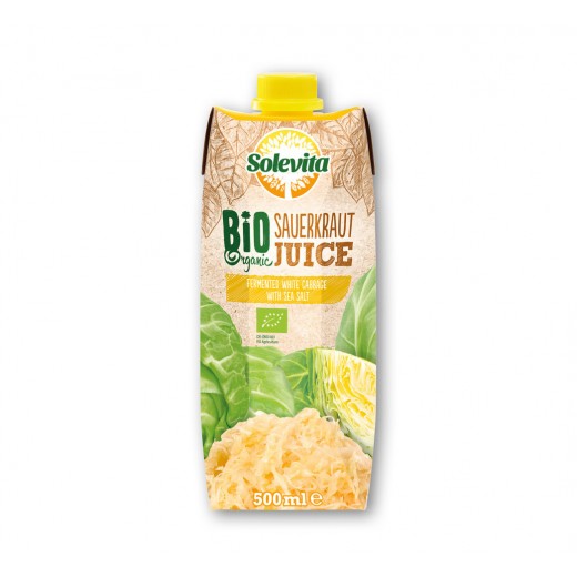 BIO Organic cabbage juice "Solevita", 500 ml