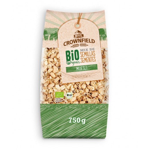 BIO Organic multigrain muesli with seeds "Crownfield", 750 g