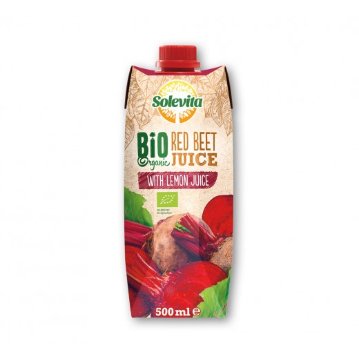 BIO Organic beetroot juice "Solevita", 500 ml