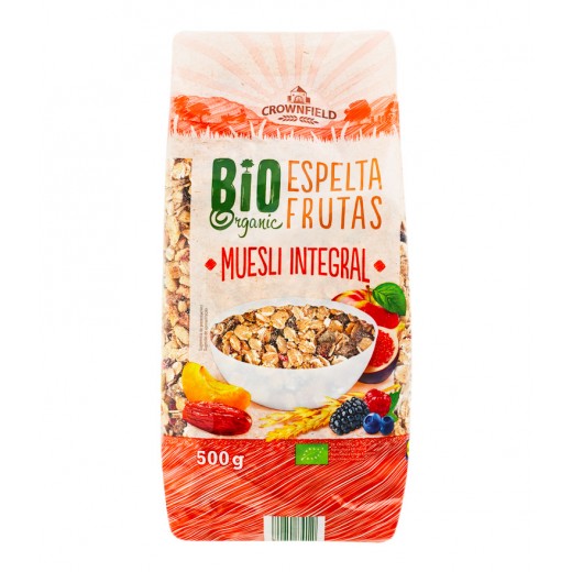 BIO Organic muesli with fruits "Crownfield", 500 g
