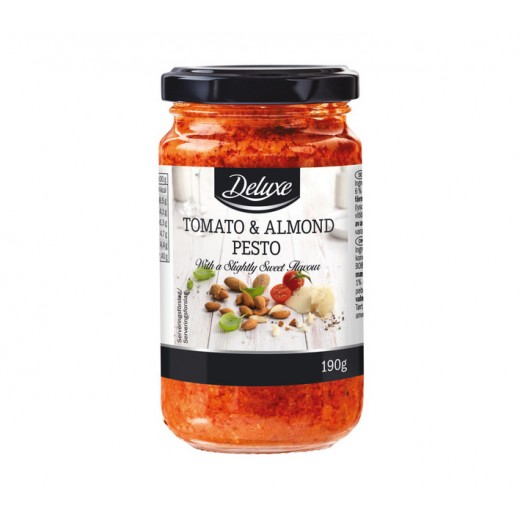 Premium pesto tomato & almond "Deluxe", 190 g