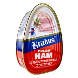 Pork ham with jelly "Krakus", 455 g