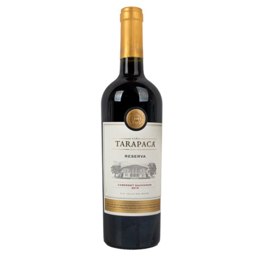 Red dry wine 13.5% “Cabernet Sauvignon Reserva, Viña Tarapaca", 750 ml