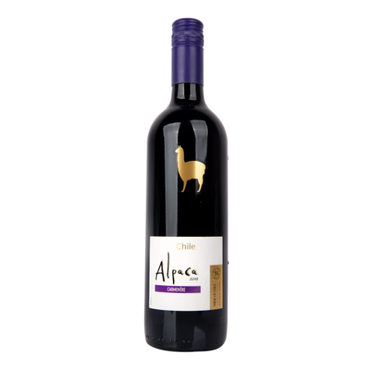 Red dry wine 13% Carménère “Alpaca", 750 ml