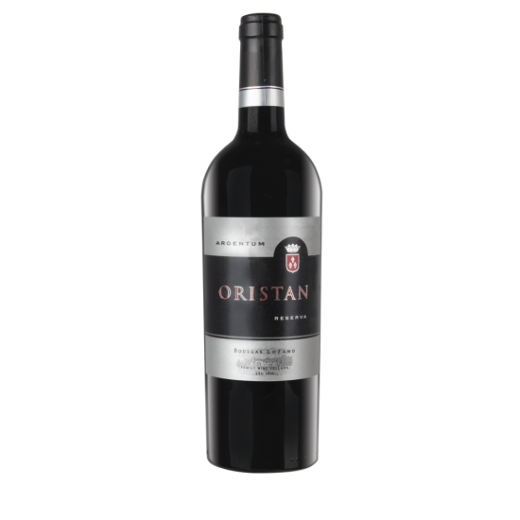 Red dry wine 13.5% "Oristán Argentum Reserva, Bodegas Lozano", 750 ml