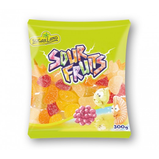 Sour Fruits gummies "Sugarland", 200 g