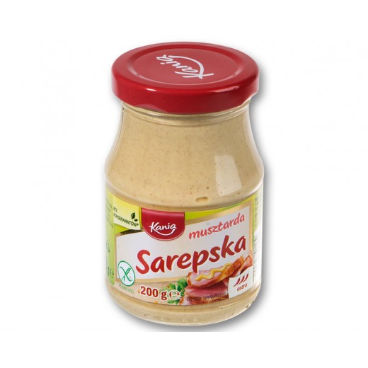 Spicy mustard sauce "Kania", 200 g