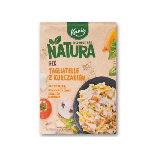 Easy fix for tagliatelle with chicken "Natura Kania", 56 g