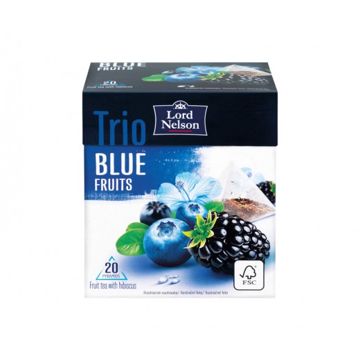 Trio blue fruits tea "Lord Nelson", 20 pcs