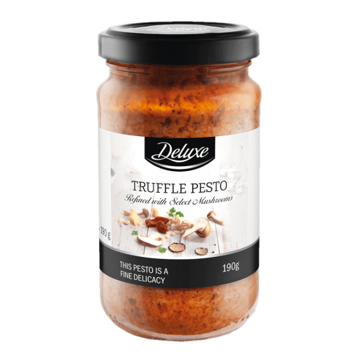 Truffle pesto refined with select mushrooms "Deluxe", 190 g