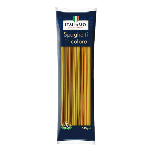 Tricolore spaghetti "Italiamo", 500 g