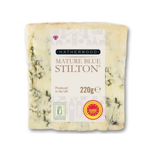 Mature blue Stilton cheese “Hatherwood”, 220 g