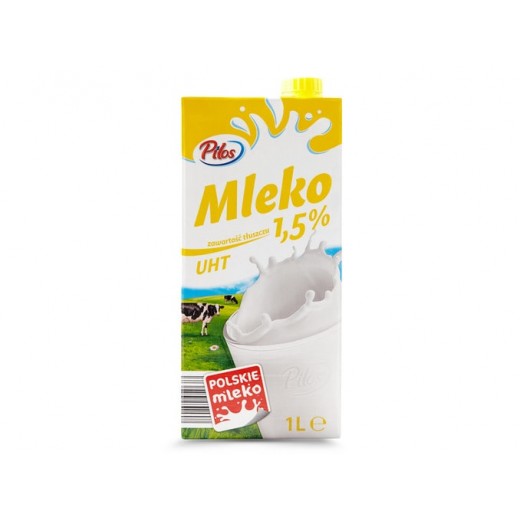 Milk 1,5% "Pilos", 1 L
