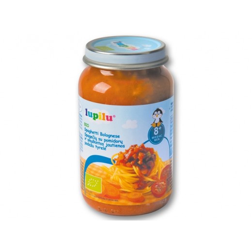 BIO Organic puree Spaghetti bolognese, 220 g