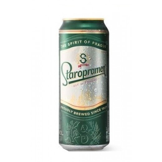Lager beer "Staropramen", 500 ml