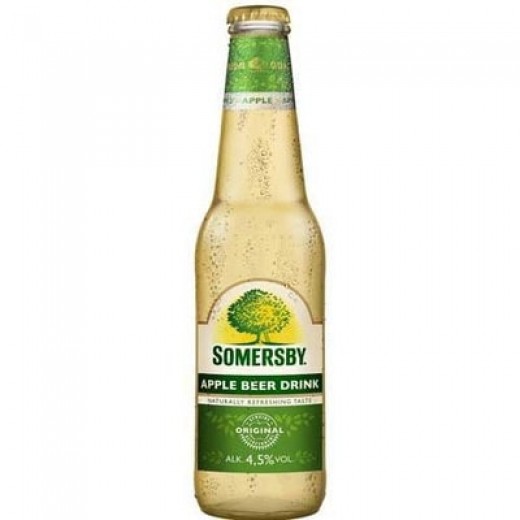 Apple cider beer 4,5% "Somersby", 400 ml