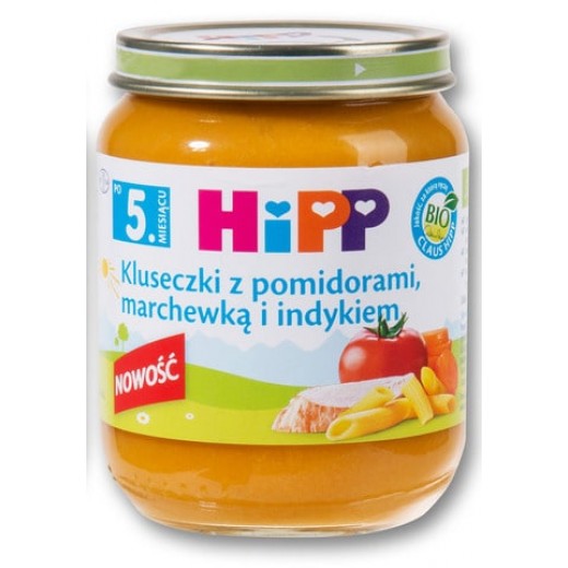 BIO Puree Turkey & Pasta "Hipp", 125 g