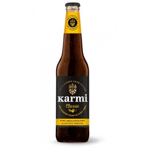 Non alcoholic Classic beer 0,5% "Karmi", 400 ml