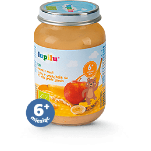 BIO Organic puree Fruit & Muesli, 190 g
