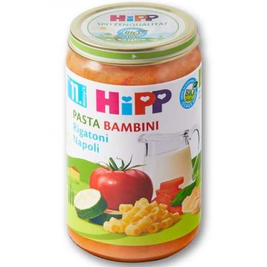Pasta Bambini, Rigatoni, Napoli "Hipp", 250 g