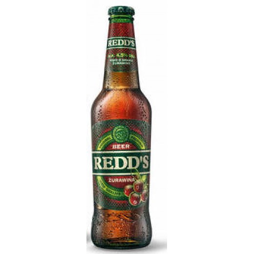 Cranberry beer 4,5% "Redd's", 400 ml