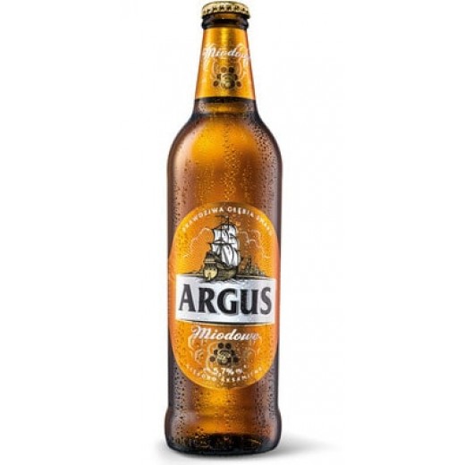 Honey beer 5,7%  "Argus", 500 ml