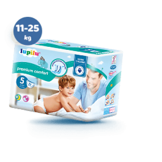 Premium Comfort Diapers "Lupilu" 5 Junior 11-23 kg, 35 pcs